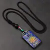 Accesorios Estilo Zen, Estilo Étnico, Accesorios de Cadena Mediana de Ébano Sencillos, Joyería Literaria, Decoración Retro, Estilo Exótico
