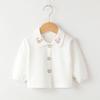 Ropa de Algodón Puro Otoñal para Bebés Niños y Niñas, Camiseta Básica de Manga Larga, Elegante Abrigo Dividido de Otoño para Bebés, Chaqueta de Primavera y Otoño