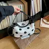 2026 Verão Nova Bolsa de Ombro Único Texturizada Simples da Moda de Alta Qualidade Feminina Estilo Coreano Versátil para o Trabalho Bolsa Transversal