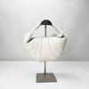 Bolsa de Axila Tendência com Chifre Feminina Estilo Novo Primavera e Verão Couro de Vaca Portátil de Ombro Bolsa Croissant Couro Genuíno Feminino Bolsa Feminina