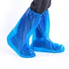 Cubrezapatos de plástico desechables engrosados y alargados, protección de tubo medio y largo contra epidemias, polvo y agua de lluvia, fabricantes mayoristas