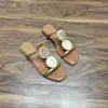 Sandalias de Vacaciones Retro Estilo Francés de Comercio Exterior de Nicho 2026 para Mujer con Punta Cuadrada y Abierta Planas Cómodas Versátiles