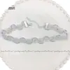 Novo Colar Gargantilha Sexy de Renda Dourada e Prateada Corrente de Diamante Preto Colar Estilo Harajuku Colar