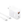 Cargador de 65W Adecuado para Apple, Huawei Matebook, Xiaomi Notebook, Cargador de Nitruro de Galio Pd65W, Carga Rápida