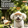 Capacete para cachorro com furos para as orelhas, chapéu à prova de vento para animais de estimação para passeios ao ar livre de carro, capacete de cachorro para motocicleta, transfronteiriço da Amazon