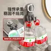Gancho Doble Colgante Multifuncional Portátil para Toallas de Papel con Ventosa, Portarrollos de Papel Higiénico para Baño, Cocina, con Gancho Adhesivo Fuerte