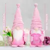 Decoraciones de Muñeco Sin Rostro para el Día de la Madre Transfronterizas Lindo Duende Rudolph Tulipán Adornos de Amor Regalos Festivos
