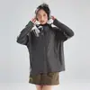 Izexx Ropa Original de Hilo para Exteriores de Moda con Protección Solar para Hombre, Chaqueta de Verano con Capucha para Protección de la Piel contra Rayos UV, Ropa de Protección Solar Dopamina