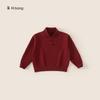 Ropa para Niños Youbao Suéter para Niños Otoño e Invierno Nuevo Estilo Nacional Hebilla Bebé Niño Rojo Ropa de Felicitación de Año Nuevo Hermano y Hermana Traje Tang de Año Nuevo