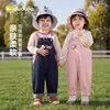 Pantalones de tirantes infantiles Dudu, estilo otoño, pantalones elegantes para niños, pantalones casuales para niñas, ropa de otoño, ropa linda para bebé, ropa infantil de moda