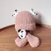 Gorro para Bebé Otoño e Invierno Cálido Engrosado de Felpa Protección para las Orejas Bebés y Niños Pequeños Niños y Niñas Lindo Divertido Gorro Pullover