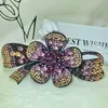 Nuevo Collar Gargantilla de Strass Full Diamond Creativo Imitación Perla Flor de Mezclilla Gargantilla Accesorios para Ropa Venta al por Mayor