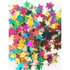 Lentejuelas Irregulares de Película de Aluminio Círculos Redondos de Papel de Aluminio Globos Mágicos Flores de Lentejuelas Lanzadas a Mano para Bodas Rellenos para Globos Bobo