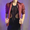 Lencería Sexy Lobe, Apasionada y Atractiva, Ropa de Malla para Hombres Sin Eliminación, Body Tentador de Malla Transparente Hueco