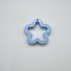 Llavero acrílico de girasol con forma de estrella de cinco puntas, colorido, para manualidades, bolso, colgante, accesorios de joyería hechos a mano