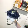 Bolsa de Peluche Linda 2024 Nuevo Otoño Bolso de Mano para Niña Muñeca de Dibujos Animados Nuevo Bolso Bandolera