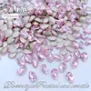 Joias para Nail Art Gota d'Água 7*10mm Base Pontiaguda Diamante Super Brilhante Acessórios de Diamante para Nail Art Decoração DIY Unha Usável Atacado