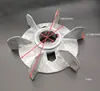 Ventoinha de Alumínio para Motor 3KW-22KW Ventoinha de Alta Temperatura para Motor Ventoinha com Núcleo de Ferro Y100Y200Y160 Ventoinha de Alumínio