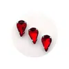 Gota de Agua de Cristal Apuntada Garra de Diamante Acero Blanco K Garra de Cristal Diamante Cosido a Mano diy Joyería Accesorios de Ropa Material Vestido de Novia Vestido de Noche