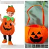 Disfraces de Halloween transfronterizos para niños, trajes de actuación con temática de bebé, disfraces lindos de bebé calabaza para COSPLAY para comercio exterior
