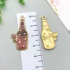 Vaquero Occidental Cabeza de Toro Pistola Botas Sombrero Bufanda Aleación con Goteo de Aceite Accesorios de Joyería DIY Pulsera Collar Colgante