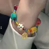 Pulsera de Monstruo Lindo de Fresa Xinye para Mujer Diseño Simple de Dibujos Animados Versátil Regalo de Cumpleaños para Novia Cuerda de Pareja