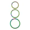 Anillo de punción multiusos retorcido Acero inoxidable europeo y americano Uña de ceja Uña de nariz Perforación de cuerpo humano Uña de labio Uña de hueso de oreja Joyería al por mayor