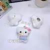 Pajarita Rellena Linda Dibujo Animado Kt Muñeca Creativa Muñeca Pequeña Colgante Broche Joyería DIY Accesorios Accesorios Mayoreo
