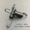 Molas de Tração de Precisão de Alta Elasticidade, Molas de Tração Mecânicas, Aço Manganês, Aço Inoxidável, Compressão de Freio, Resistente ao Desgaste, Molas de Tração Resistentes à Pressão por Atacado