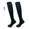 Calcetines deportivos finos de color liso para hombre, calcetines altos antideslizantes para entrenamiento, venta directa de fábrica para calcetines infantiles al por mayor