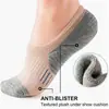Calcetines invisibles de verano para mujer con bloques de color y corte bajo, calcetines de comercio exterior transfronterizo, calcetines cortos deportivos desodorantes para hombre, calcetines invisibles transpirables que absorben el sudor