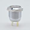 Loniu 19mm Cabeza Plana Sin Luz Auto-Restaurable Interruptor de Botón Metálico Auto-Enclavable Reinicio Encendido Inicio Botón Impermeable