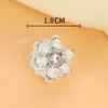 Botões de Cristal com Pérolas, Conjuntos de Suéteres, Acessórios para Vestidos, Miçangas de Vidro, Botões de Strass, Botões de Moda Costurados à Mão