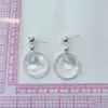 2026 Nuevos Pendientes de Botón de Bola de Cristal Redondos Dinámicos de Múltiples Capas Pendientes de Personalidad de Moda Accesorios de Pendientes Simples Elegantes para Mujer