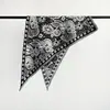 Nuevo Estilo Étnico Otoño/Invierno Flor de Anacardo Jacquard Imitación Cachemira Engrosado Borla Bufanda Bufanda Triangular Chal Chal Venta al por Mayor