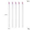 Caneta de quartzo removedora de cutícula para nail art, bastão de lixar e polir, ferramenta de dupla extremidade para polir as bordas da superfície da unha e remover cutículas