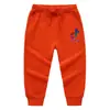 Calça Longa Infantil Estilo Coreano Primavera e Outono 2022 Roupa de Bebê Casual Esportiva Algodão Calças Unissex
