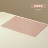 Mantel individual de cuero estilo japonés para mesa de comedor transfronterizo, mantel impermeable y resistente al calor para el hogar, mantel para cuencos y platos, mantel de comedor occidental de lujo ligero para hotel