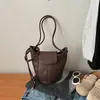 Bolso tipo cubo de cuero suave estilo casual 2026 nuevo bolso de mano para mujer, de mano, de hombro y cruzado, gran capacidad para el uso diario