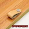 Manija de Cuero para Puerta de Gabinete y Cajón, Manija de Cuero para Maleta, Caja de Regalo de Madera, Manija de Cuero para Caja de Vino, Fábrica de Manijas de Cuero