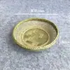 Cesta Creativa de Bambú Tejido para Frutas Cesta de Frutas Cesta Pequeña de Bambú Productos de Bambú Exhibidor Cesta para Snacks Cesta de Almacenamiento de Frutas y Postres para Sala de Estar