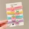 Dulces y Versátiles Gomas para el Cabello para Niñas, Lindas Bandas Elásticas de Alta Elasticidad con un Tacto Premium para Coletas