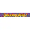 Banner Transfronterizo Más Vendido Feliz Cumpleaños Banner de Papel de Aluminio Bandera de Tirar Suministros para Fiesta de Bebé Decoración Fabricante Fiesta de Cumpleaños