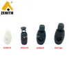 Venta Directa de Fábrica Hebilla de Resorte de Agujero Único Ovalada Cordón de Ajuste para Zapatos Hebilla Ks30012 # Hebilla Curva de Nylon