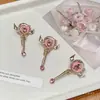 Presilhas de cabelo para meninas, presilhas laterais fofas para bebês, presilhas BB, grampos de cabelo de tecido, presilhas de cabelo para meninas pequenas, presilhas para franja da testa