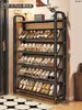 Zapatero para Entrada de Casa, Multicapa, Tipo Estrecho, Detrás de la Puerta, Estante de Almacenamiento de Zapatos, Zapatero Ultradelgado, Simple para Recibidor