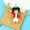 Nueva Máquina de Gansos Creativa Westernland Puntos Canjeables Boutique Regalo Pequeño diy Llavero Colgante Lindo