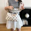 Moda Primaveral 2026 Ligero Chic de Lunares Diseño de Nicho Versátil Simple Bolso de Hombro Cruzado