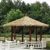 Fabricante Personalizado Atacado Telhado de Palha Sintética Rattan Decoração de Jardim Parede de Palha à Prova de Fogo à Prova de Insetos PVC Externo