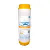 Elemento filtrante purificador de agua para el hogar de 8 pulgadas, algodón PP, elemento filtrante de carbón activado frontal y trasero, longitud 20 cm, diámetro 6 cm, juego de filtros